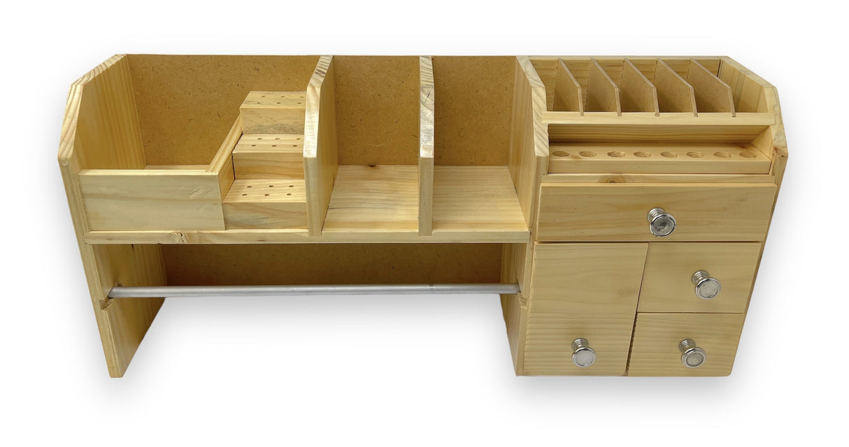 Bench Top Organizer Size 18" x 4.75" x 9" by PMC Supplies