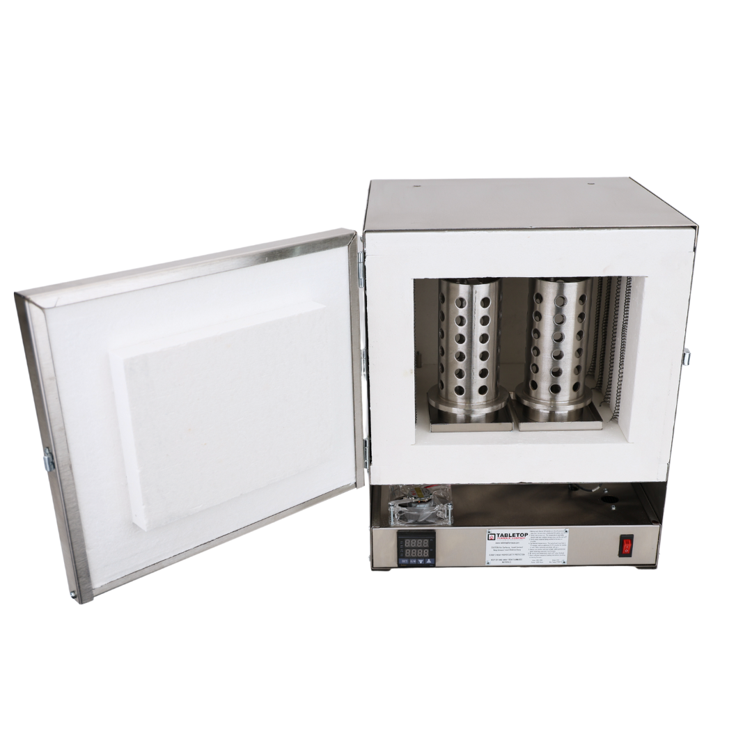Programmable XL burnout kiln interior chamber 10 inch by 10 inch by 8 inch