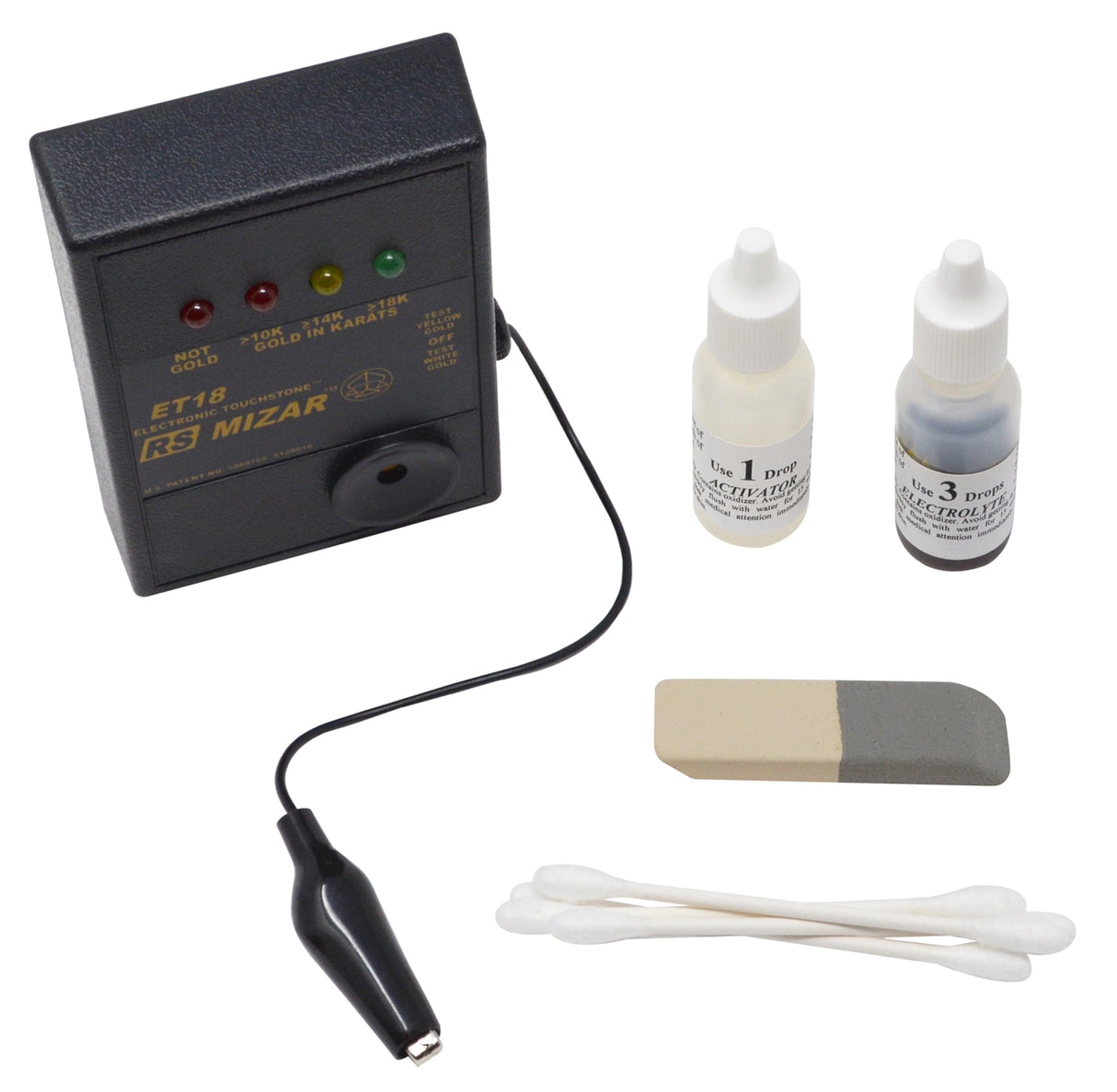 ET-18 Mizar Gold Karat Tester Set by PMC Supplies