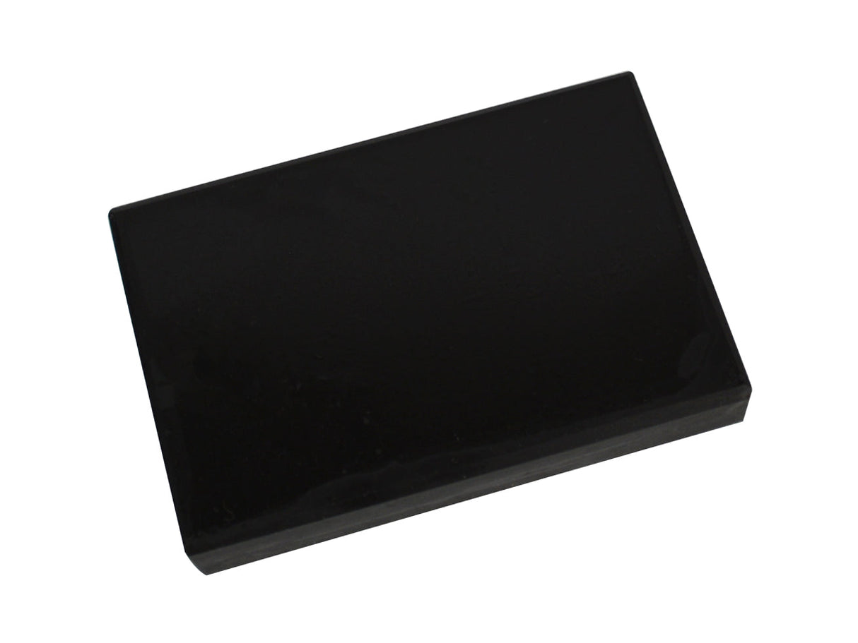 3x2 inch black gold testing stone for accurate karat testing and scratch tests