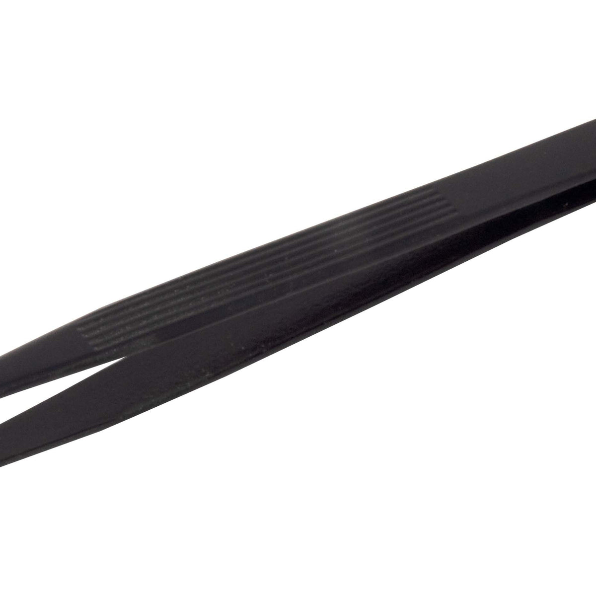 Black Diamond Tweezer 6-1/2" - Fine Point Tip For Gemstone & Melee Work, Jewelry Making