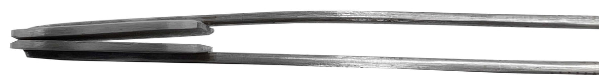 8" Square-Head Tipped Stainless Steel Tweezers by PMC Supplies