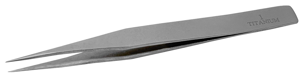 Titanium Tweezers No. 1 120mm Length by PMC Supplies