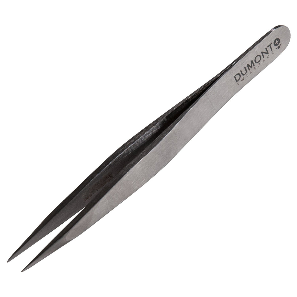 4-1/2" Inox Hi-Tech Dumont Tweezers with matte finish and style 00 tips for precision handling