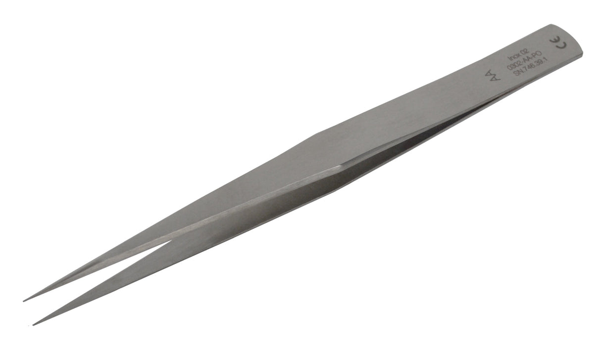 Inox Hi-Tech Dumont Tweezers Style AA 4-7/8 inch stainless steel precision matte finish