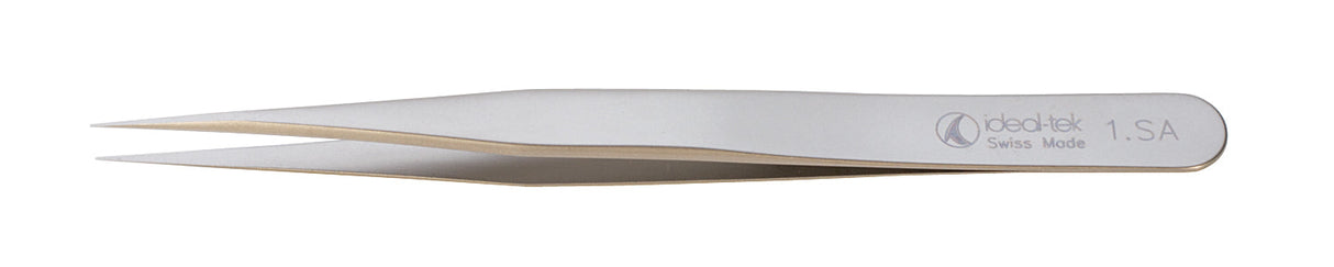 4-3/4 inch Ideal-Tek Anti Hi-Tech Tweezers Style 1 stainless steel non-magnetic precision tool