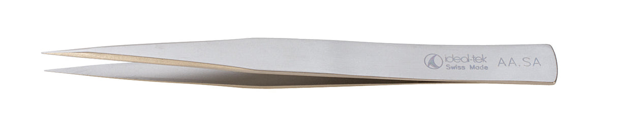 Ideal-Tek Anti Hi-Tech Tweezers 5-1/8 inch stainless steel non-magnetizable precision tool