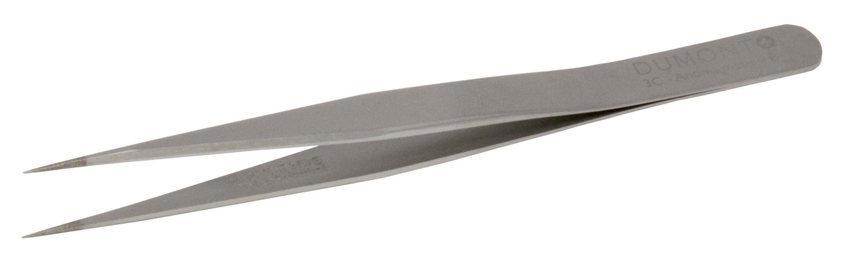 Dumont Diamond Perfect Tweezers #3C with fine tips for precision crafting and jewelry making