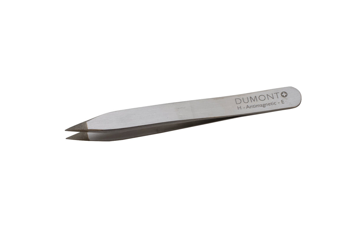 Dumont Diamond-Coated Antimagnetic Tweezers H with precision diamond tip and ergonomic design