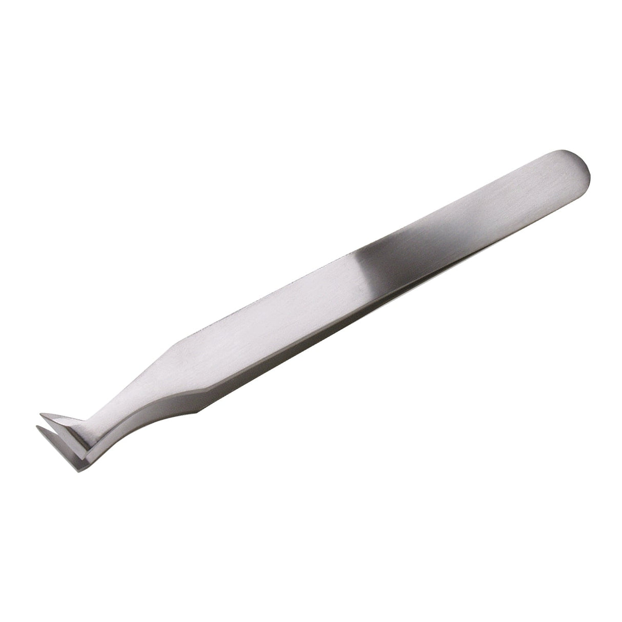 4-1/2 inch stainless steel 15A sprue cutting tweezers for precise wire and plastic trimming