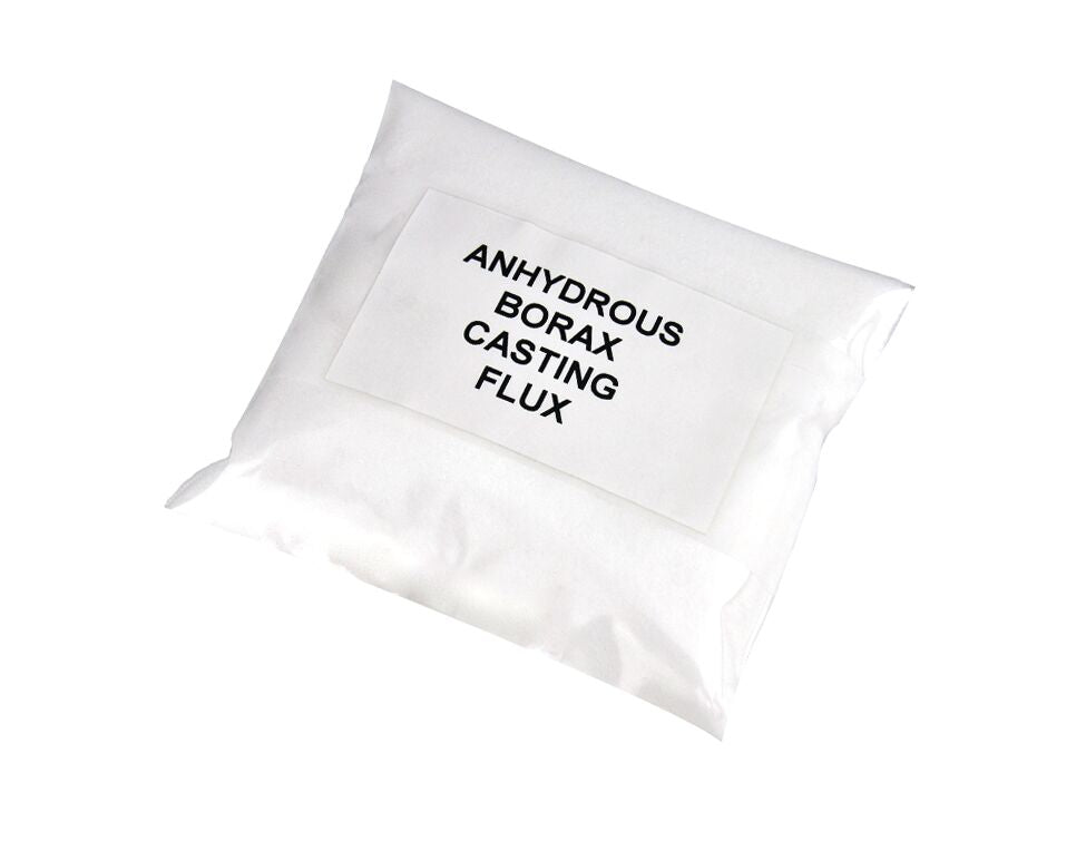 1 lb bag of anhydrous borax deoxidizing coarse powder casting flux for melting precious metals