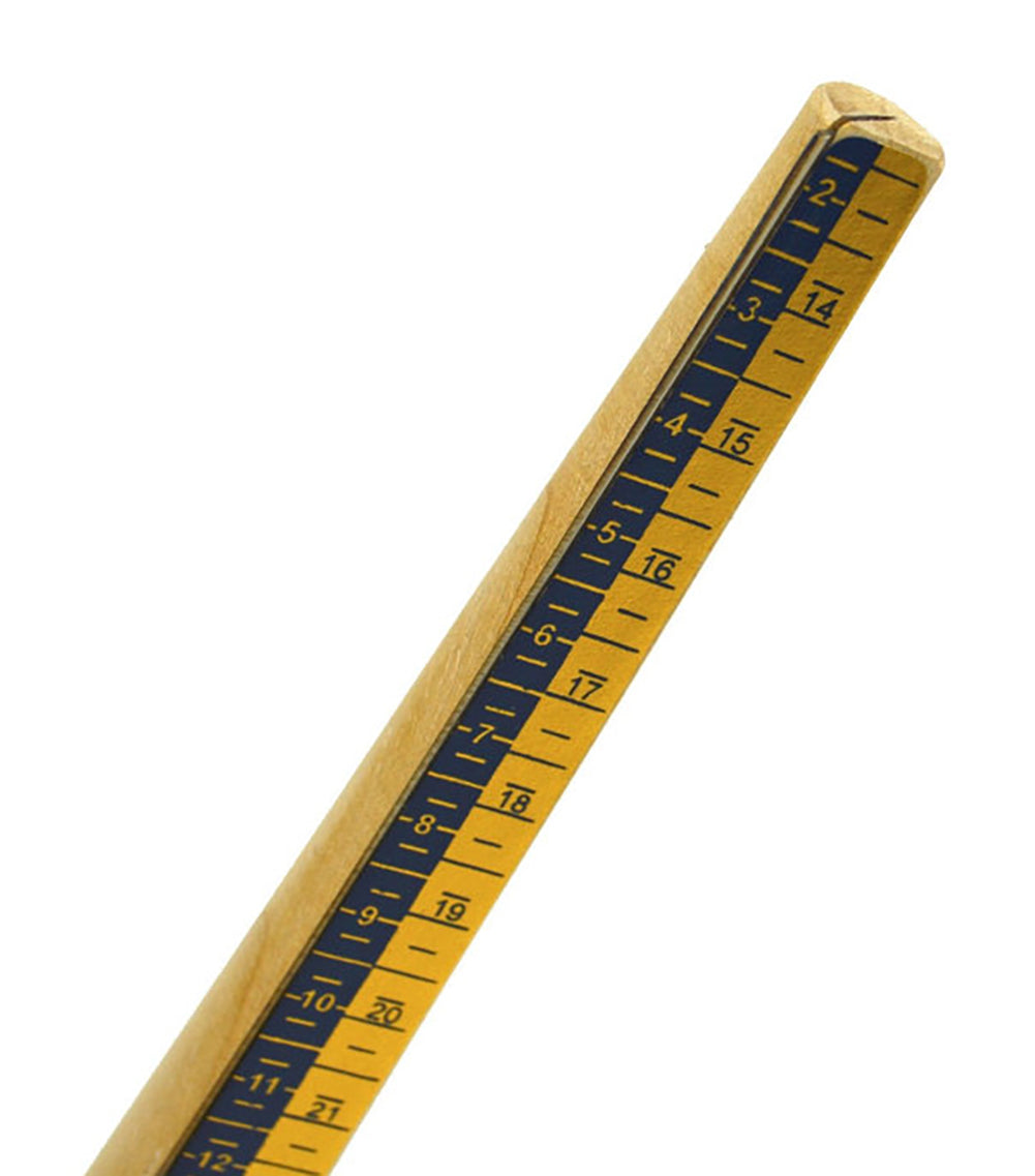 9-1/4" Wax Ring Tube Sizer with U.S. Sizes 2-14 by PMC Supplies