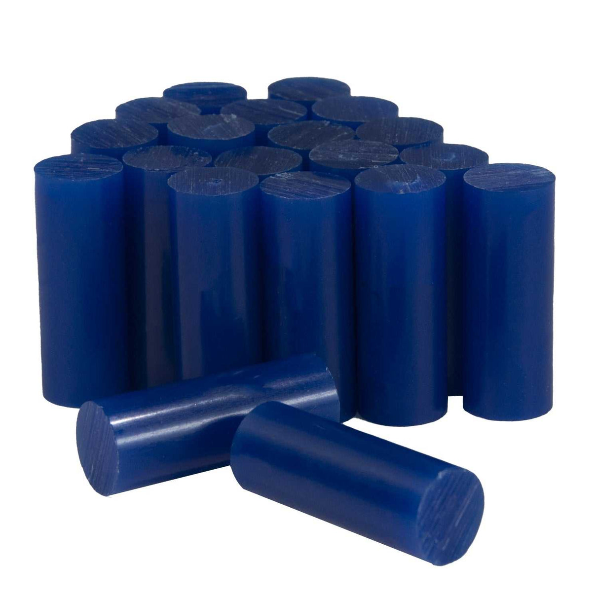 20 piece blue Matt Wax Pellets for wood finishing and crafts with matte finish