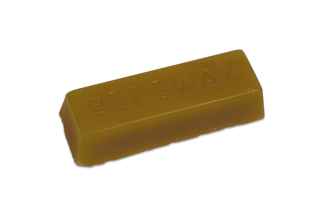 All Natural Beeswax 1 oz bar for thread conditioning and sawblade lubrication