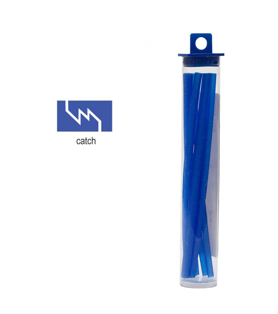 Cowdery Catch - 6 mm (Diameter) x 3 mm (Height) Blue by PMC Supplies