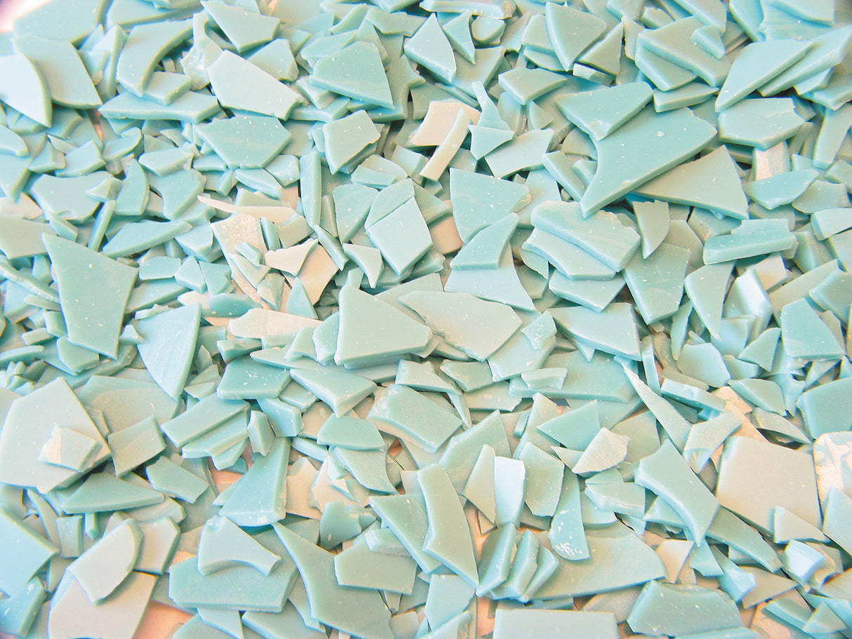 Freeman Flakes Aqua Green injection wax flakes in aqua green color for precise molding and casting
