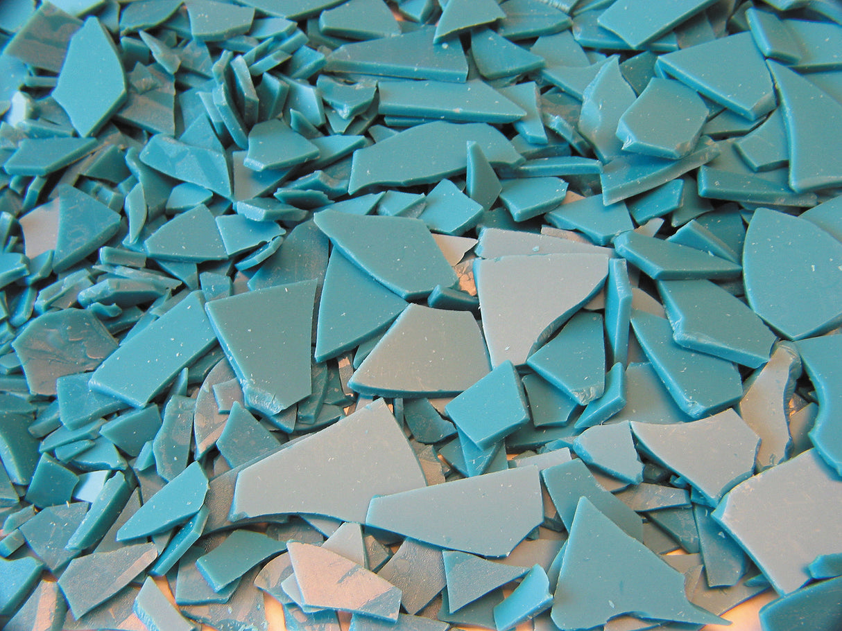 Freeman Flakes Turquoise injection wax flakes for investment casting in 1 lb bag