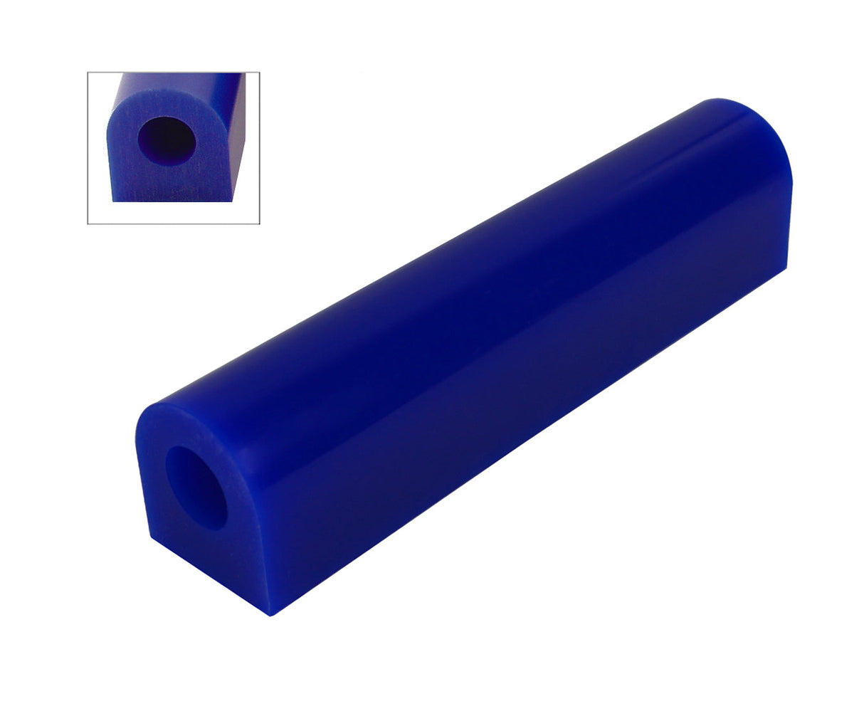 Blue extra large flat side wax ring tube FS-7 for carving and ring design