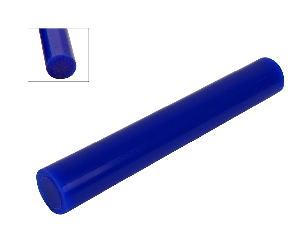 Blue Wax Ring Tube RS-1 small round solid medium-hard wax for jewelry carving and prototyping