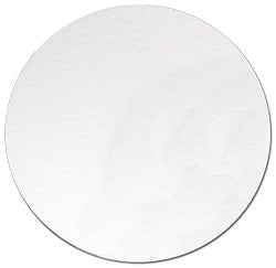 6" White Polish Lapidary Pad by PMC Supplies