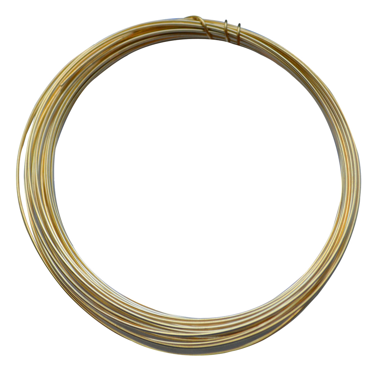 25' Feet Round Dead Soft Red Brass Wire - 18 Gauge by PMC Supplies