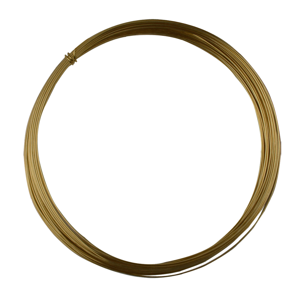 25' Round Dead Soft Red Brass Wire - 22 Gauge by PMC Supplies