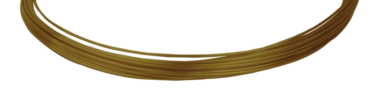 25' Round Dead Soft Red Brass Wire - 22 Gauge by PMC Supplies