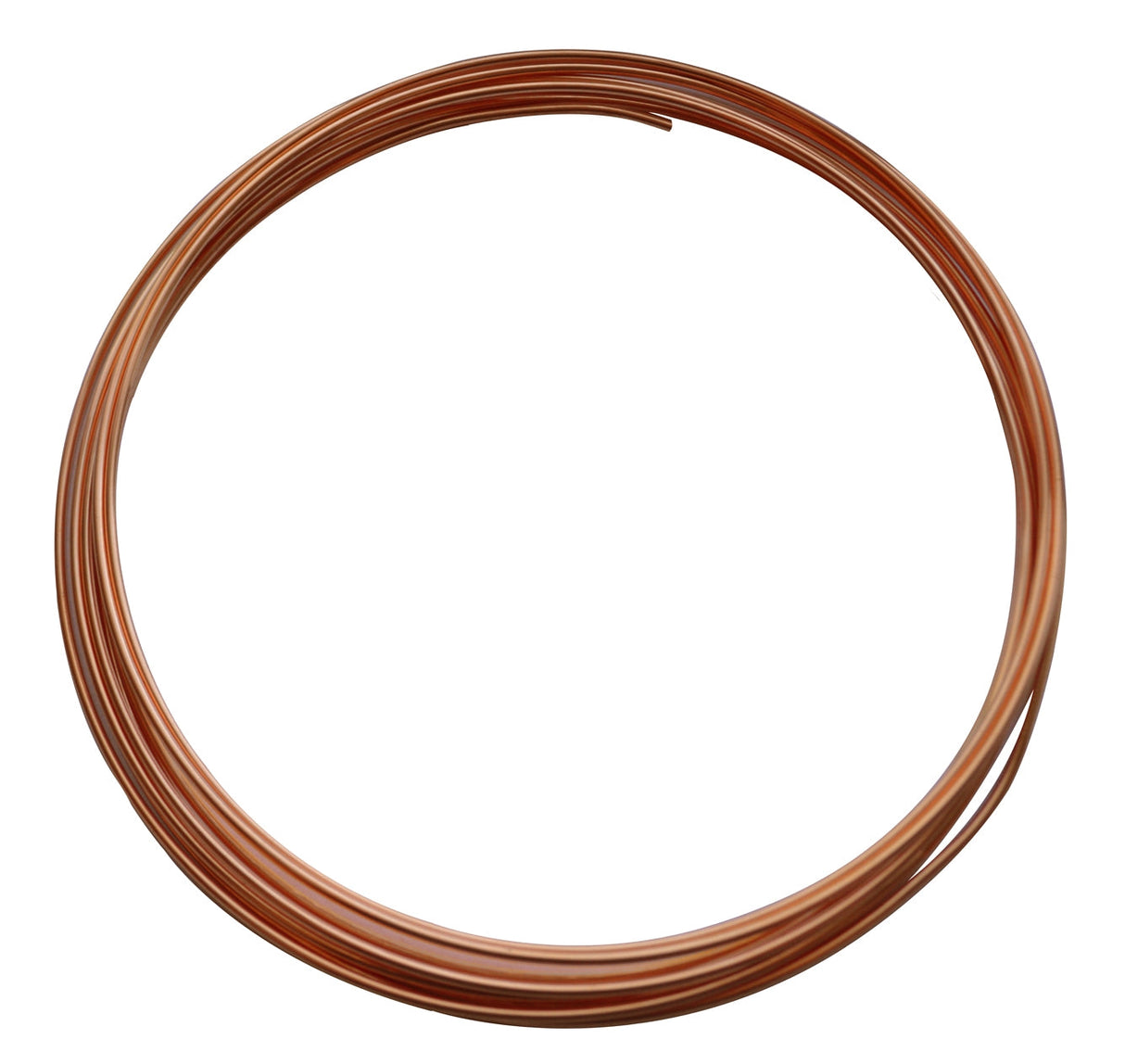 10-foot 14 gauge round dead soft copper wire coil for jewelry making and crafts