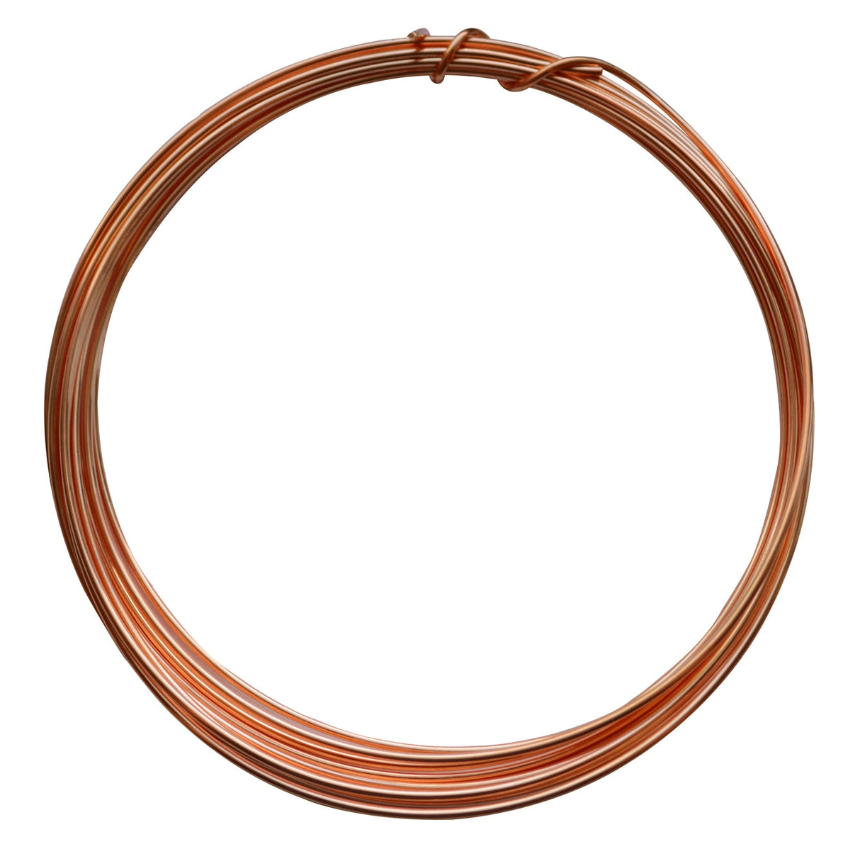 10' round dead soft copper wire 16 gauge coil for crafting and wirework