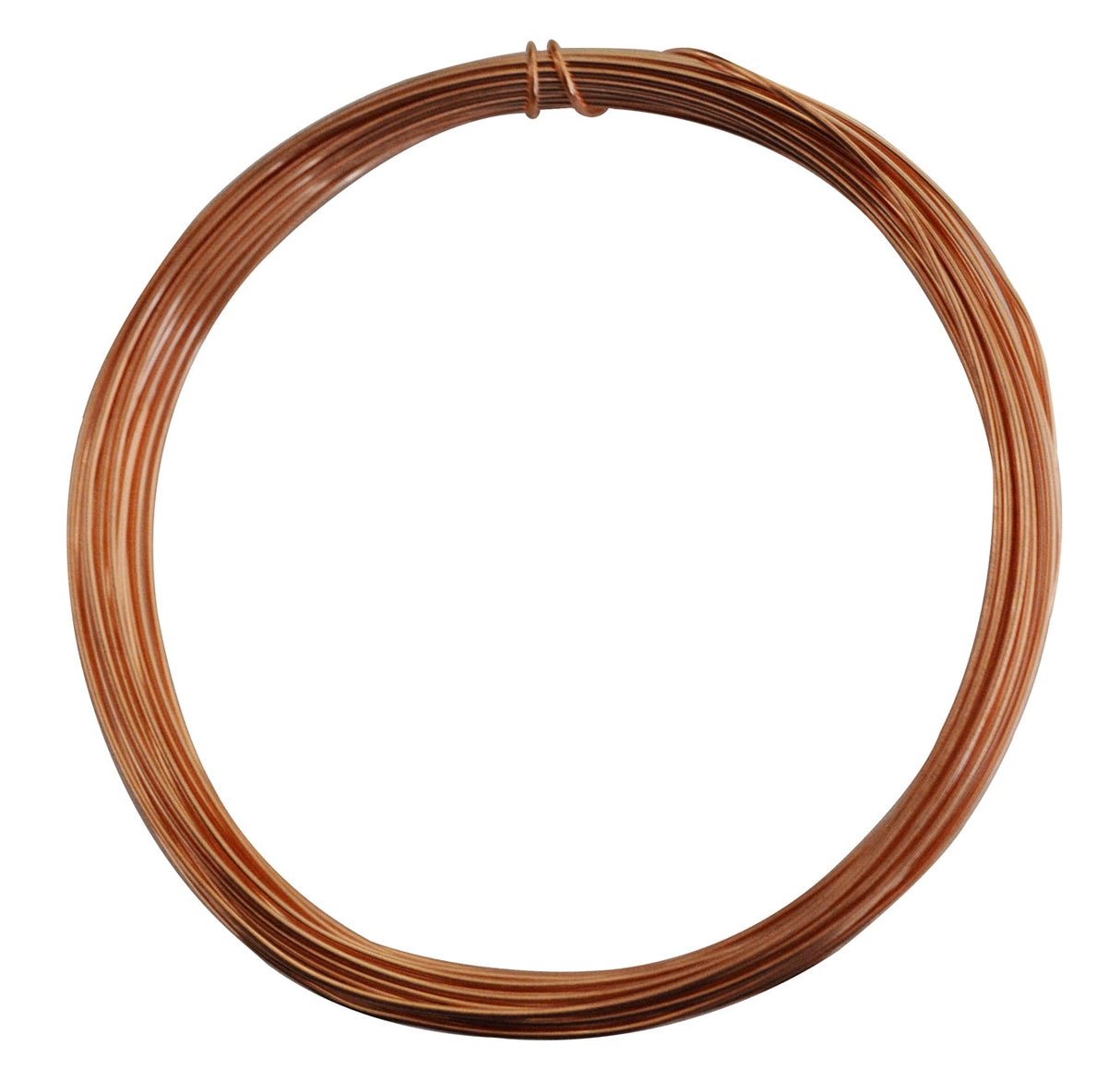 25' round dead soft 18 gauge copper wire coil for jewelry making and crafts