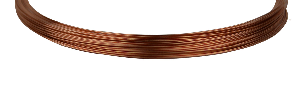 50' Round Dead Soft Copper Wire - 26 Gauge by PMC Supplies