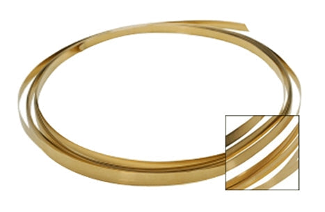 10 feet spool of 26 gauge red brass bezel wire for jewelry making and wire-wrapping crafts