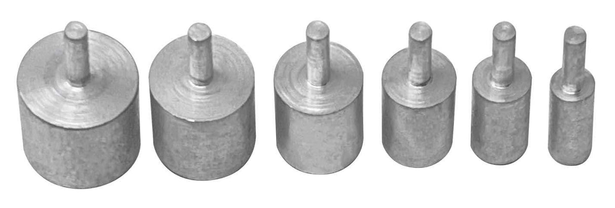 Wig Jig Pegs set in six sizes for precise wire shaping on transparent wire jigs and OLYMPUS systems