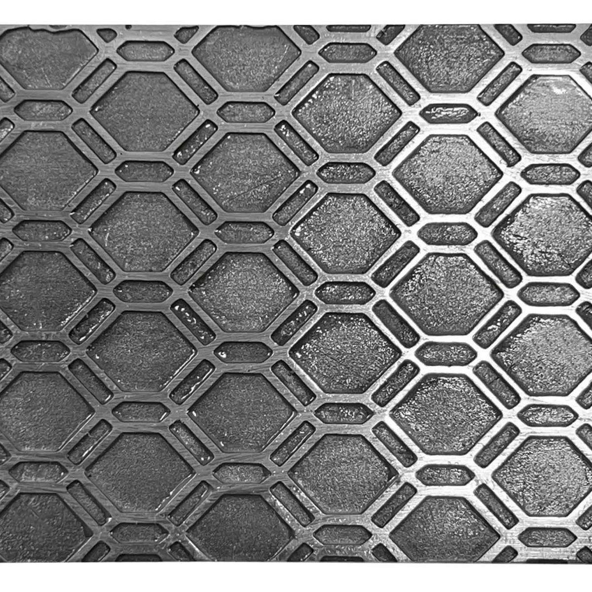 Texture Plate Pattern Plate Style 30 Geometric Hexagon – PMC Supplies