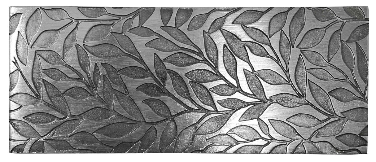 Texture Plate Pattern Plate for Press or Rolling Mill Style 38 Leaves