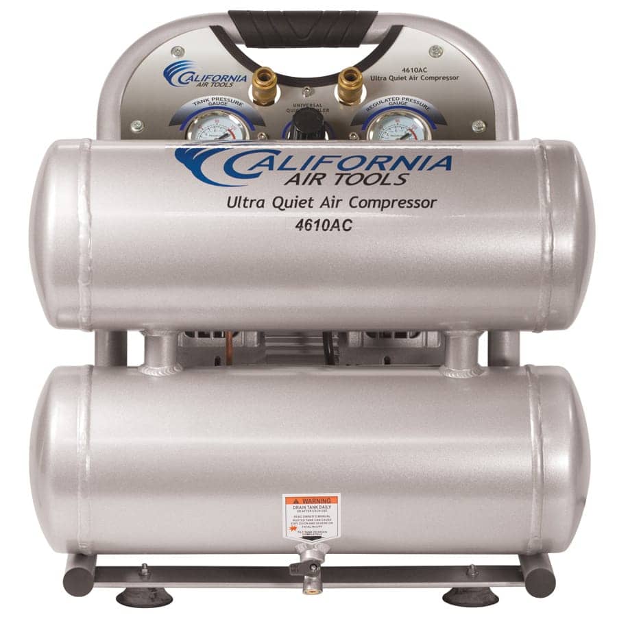 California Air 4610AC Ultra Quiet Air Compressor, 110V