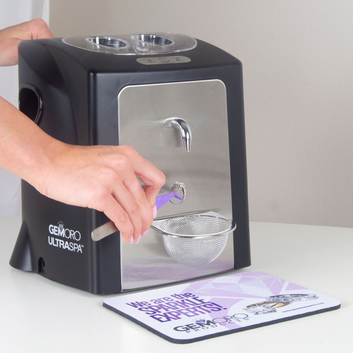GEMORO UltraSpa Professional Jewelry Cleaning System