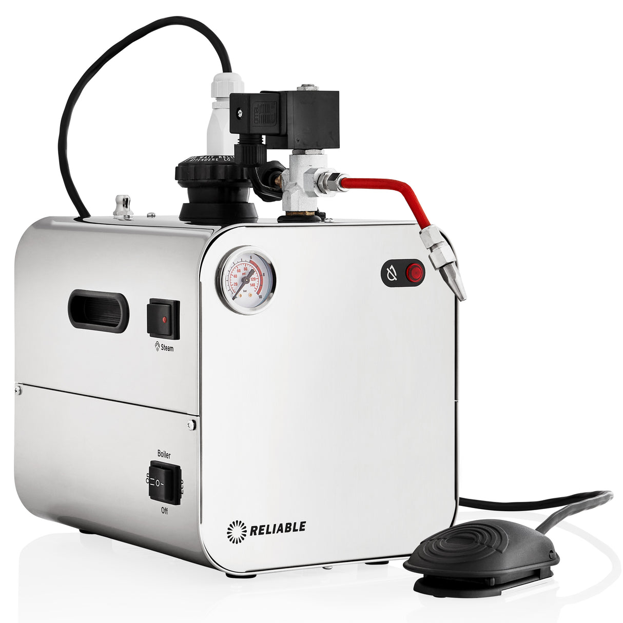 RELIABLE – 2.2L Steam Cleaner with Nozzle and Pedal