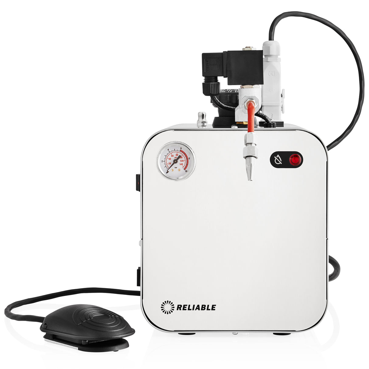 RELIABLE – 2.2L Steam Cleaner with Nozzle and Pedal