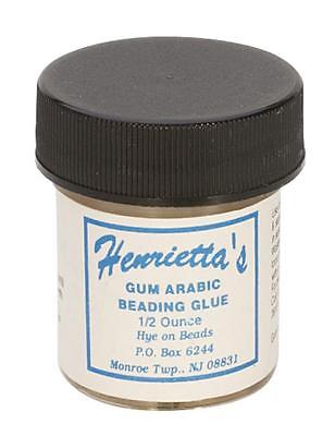 1/2 oz Henrietta's Gum Arabic Water-Soluble Knot Needle Threading Bead Sealing