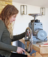 Durston 1036 Olivia F130 Flat Rolling Mill With 50-1 Reduction Gear