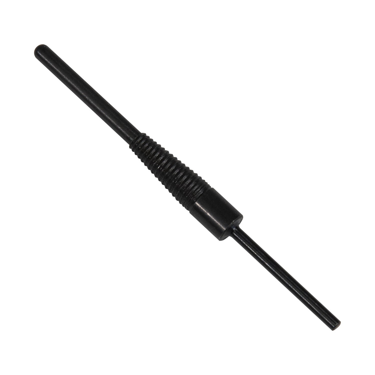 Cartridge roll mandrel with 3/32 inch shank for 1-1/2 inch cartridge rolls, ideal for grinding and polishing tasks.