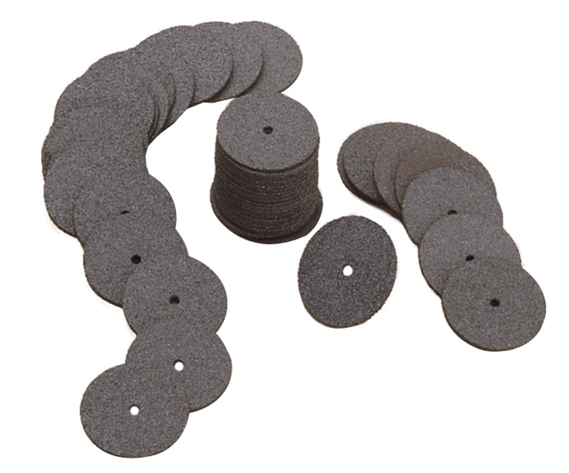 100/Pk Silicon Carbide Separating Discs - 3/4" x 0.22" (Double-Sided)