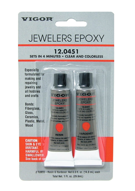 Vigor�� Jeweler's 2-Part Epoxy Resin and Hardener