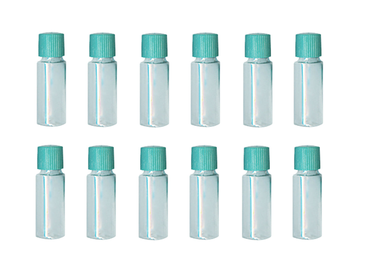 12 Pack of 2 oz Plastic Storage Vials by PMC Supplies