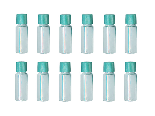 12 Pack of 2 oz Plastic Storage Vials by PMC Supplies
