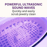 GEMORO Sparkle Spa Ultrasonic Jewelry Cleaner – White Pearl
