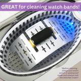 GEMORO LuxeSpa Personal Ultrasonic Jewelry & Eyeglass Cleaner