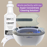 GEMORO LuxeSpa Personal Ultrasonic Jewelry & Eyeglass Cleaner