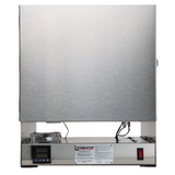 Electric burnout oven kiln with Wi-Fi enabled programmable controls